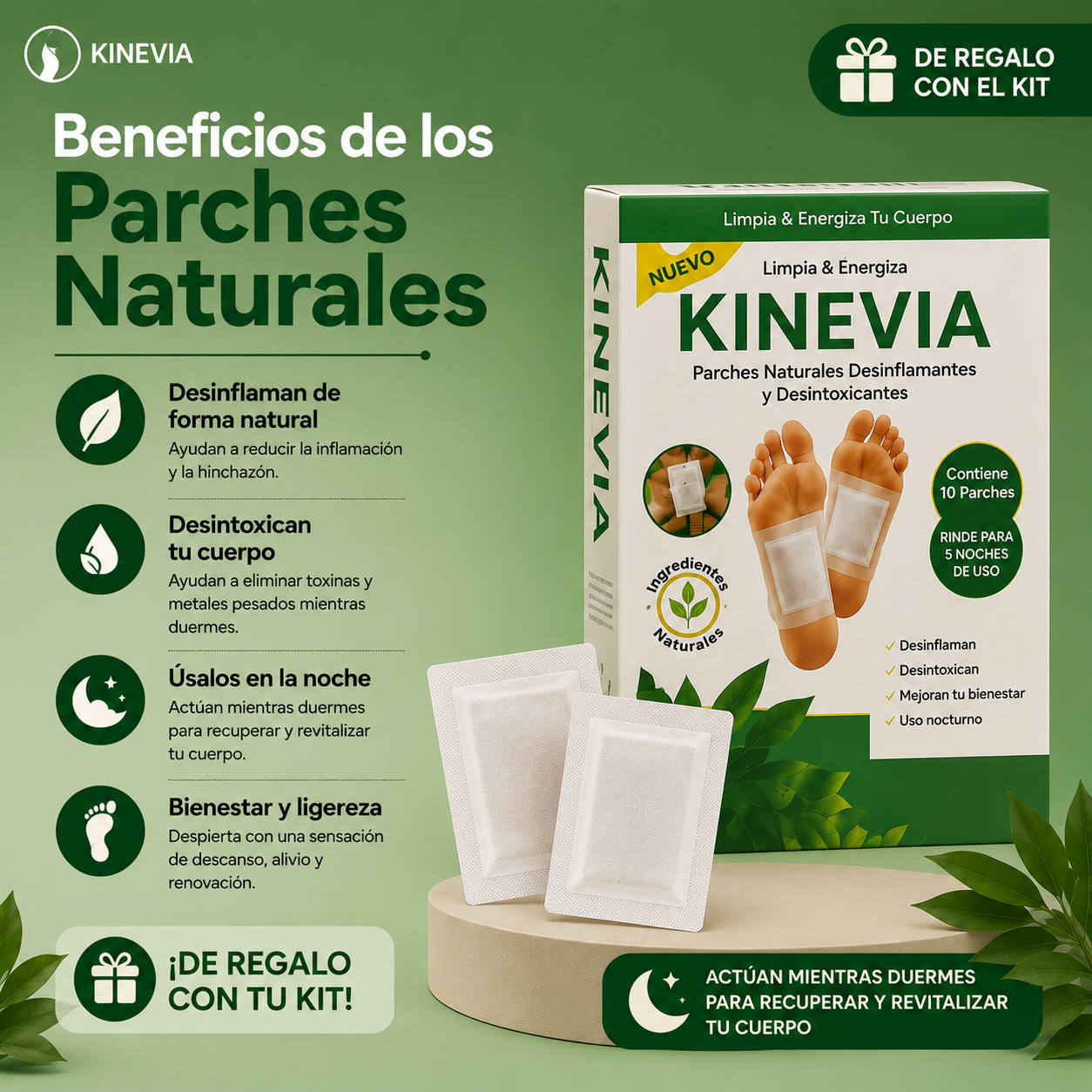 Kit Completo para Fascitis Plantar y Pie Plano