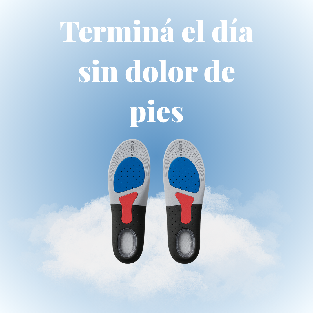 Promoción Dos pares de plantillas por tiempo limitado