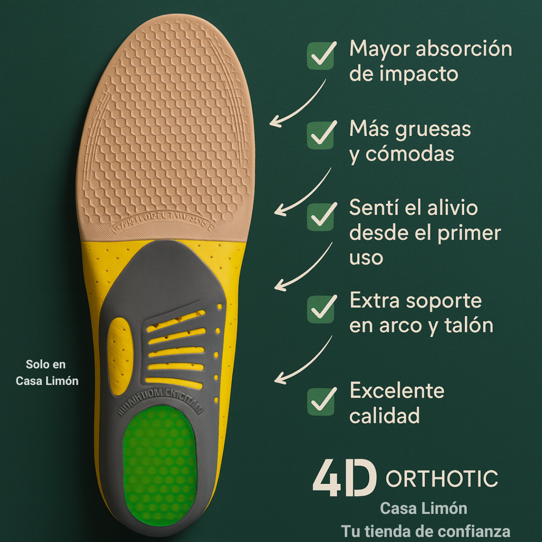 Promoción Dos pares de plantillas por tiempo limitado