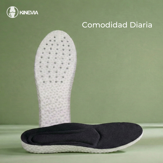 Plantillas Triple Acción: absorción de impacto, comodidad y soporte