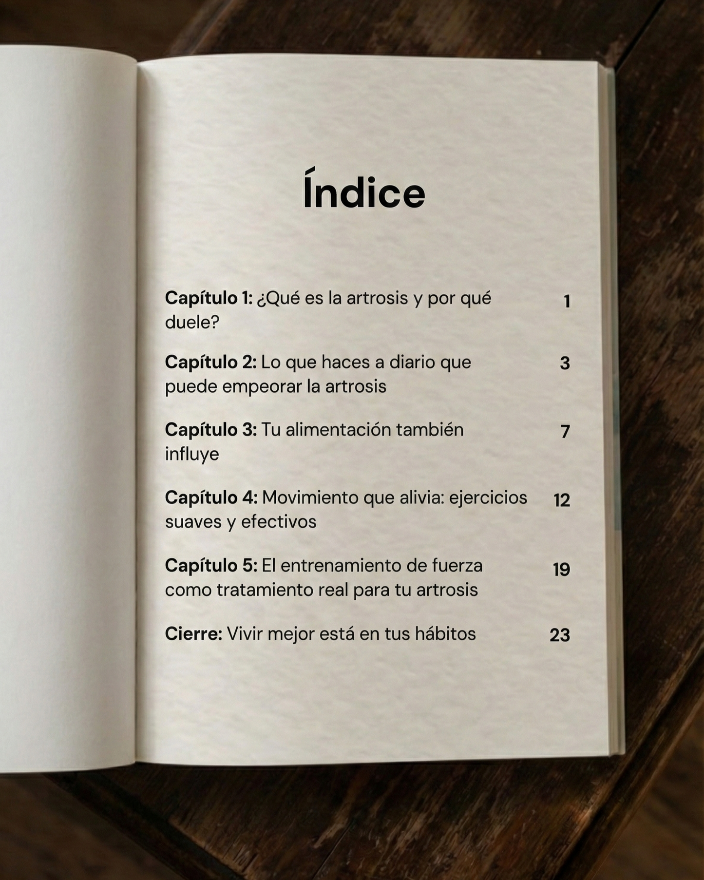 La Artrosis y su Solución – Ebook digital