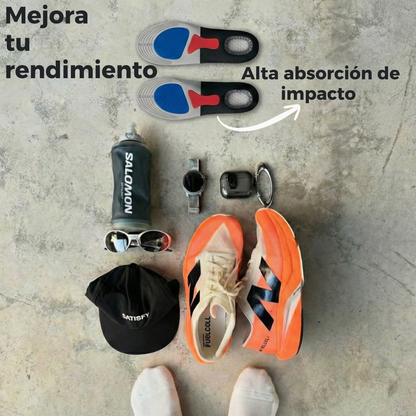 Plantillas Deportivas - Alta Absorción de Impacto - Estabilidad